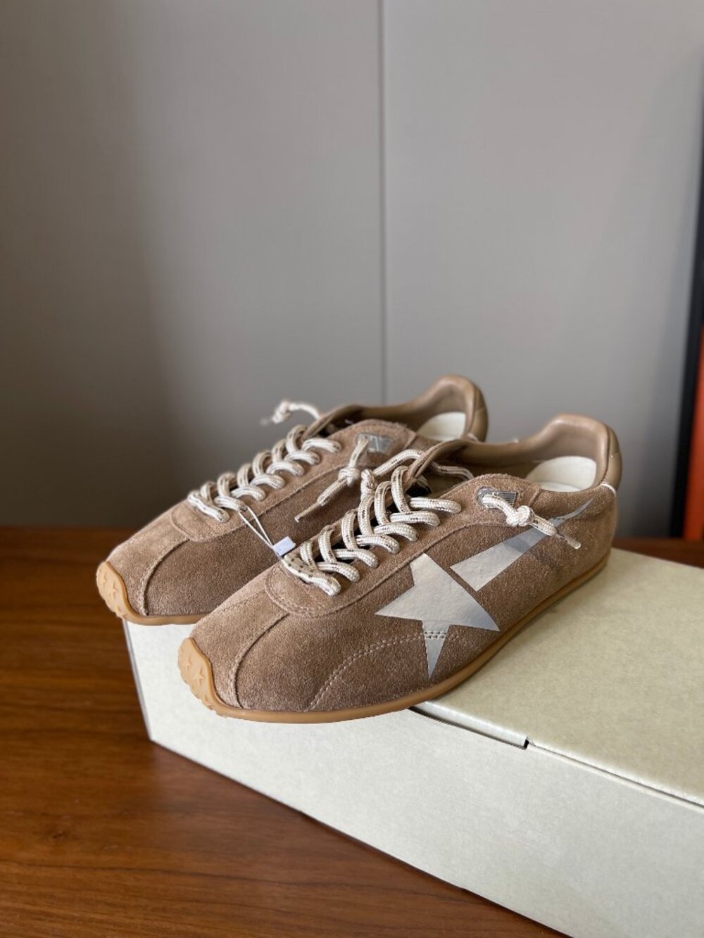 Golden Goose Marathon Suede Sneakers